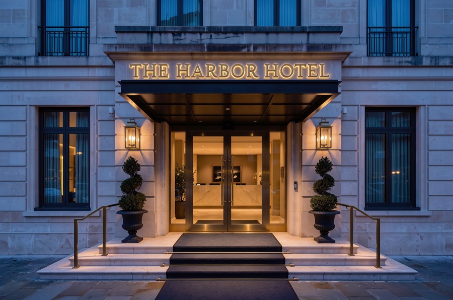 Hotels & Hospitality sign concept